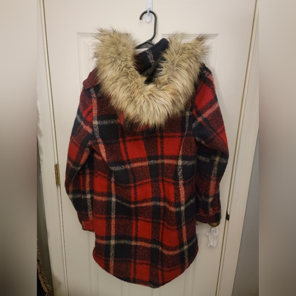 American Eagle Flannel Winter Jacket - image 2